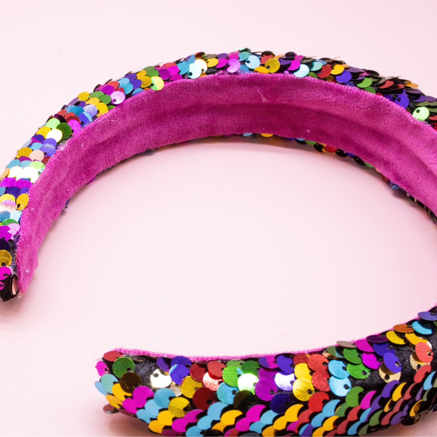 Reversible Sequin Headband