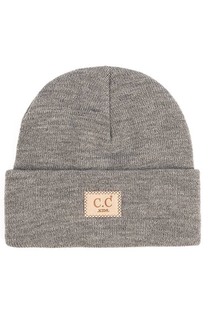 C.C Kids Classic Rib Beanie: