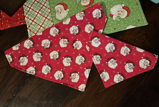 over the collar santa