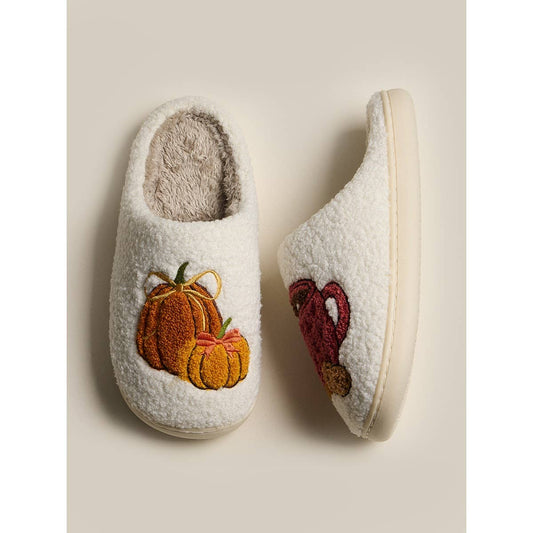 Pumpkin Spice Slippers