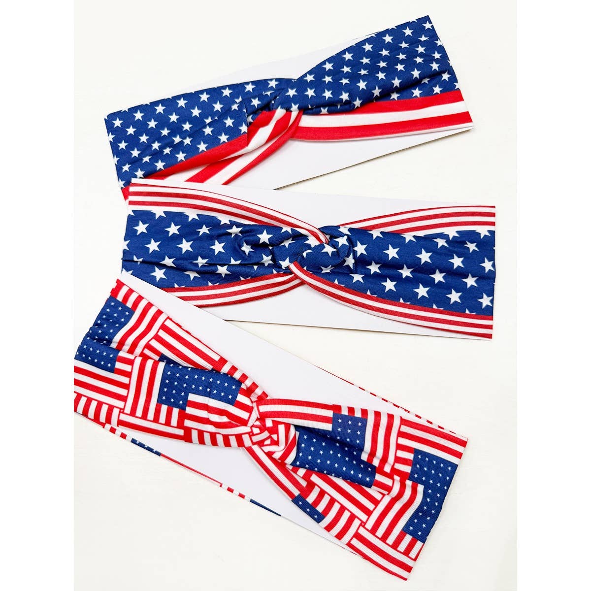 American Patriotic Twisted  Head wrap