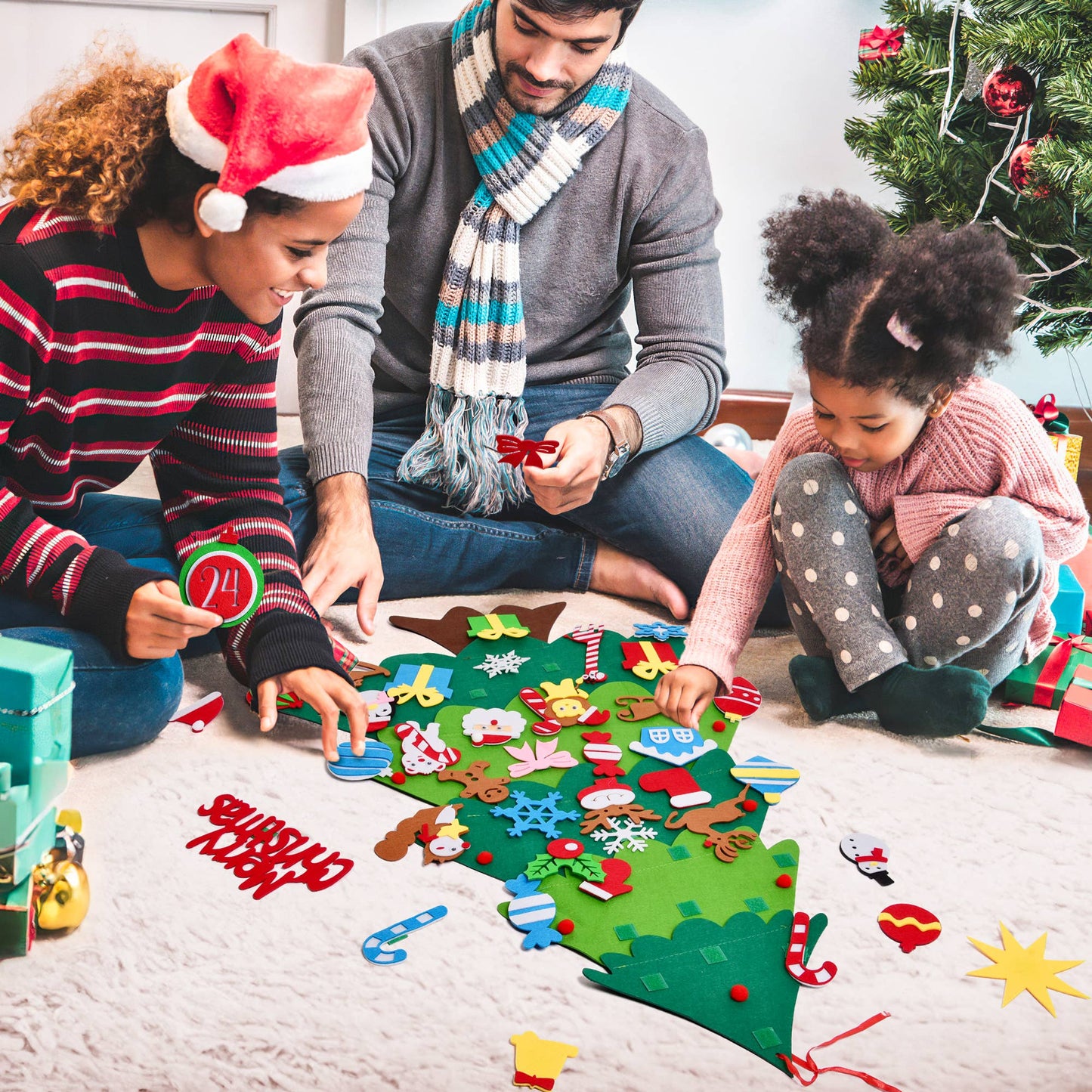 DIY Felt Christmas Tree