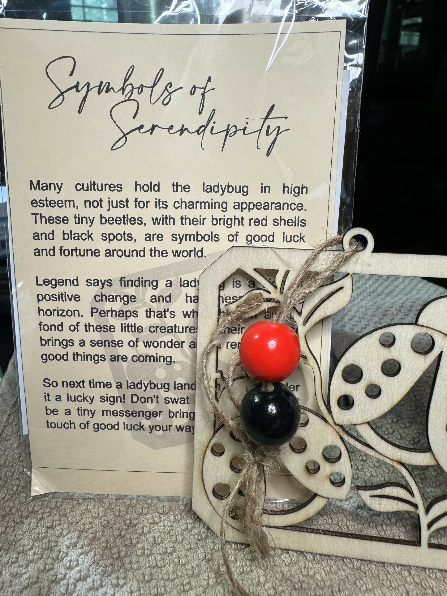 Symbol of Serendipity - Ladybug