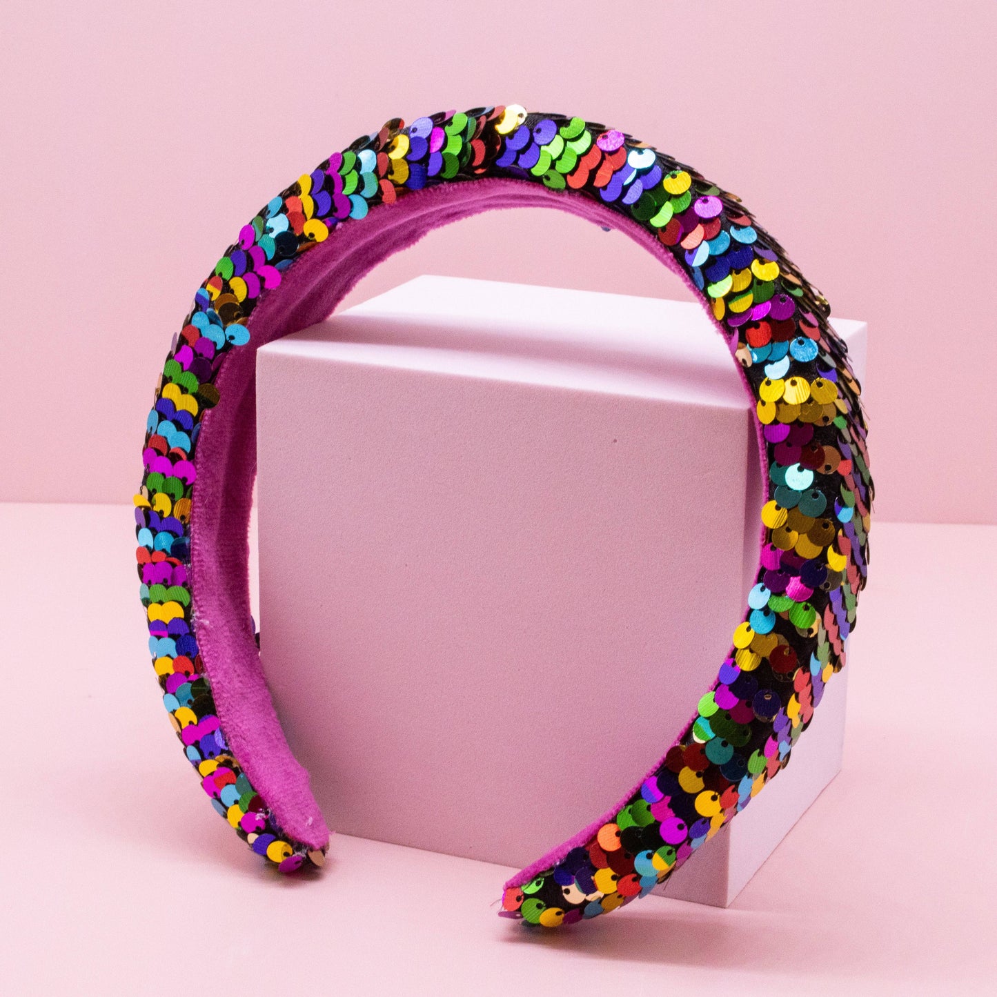 Reversible Sequin Headband