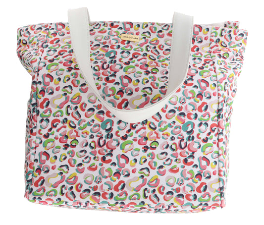 Multi Color Cheetah Tote Bag