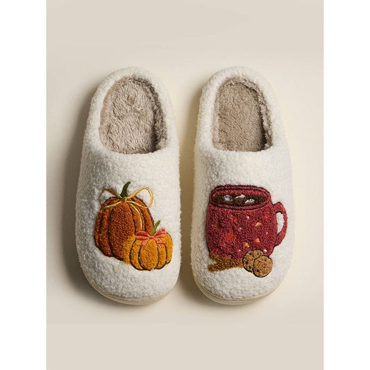 Pumpkin Spice Slippers