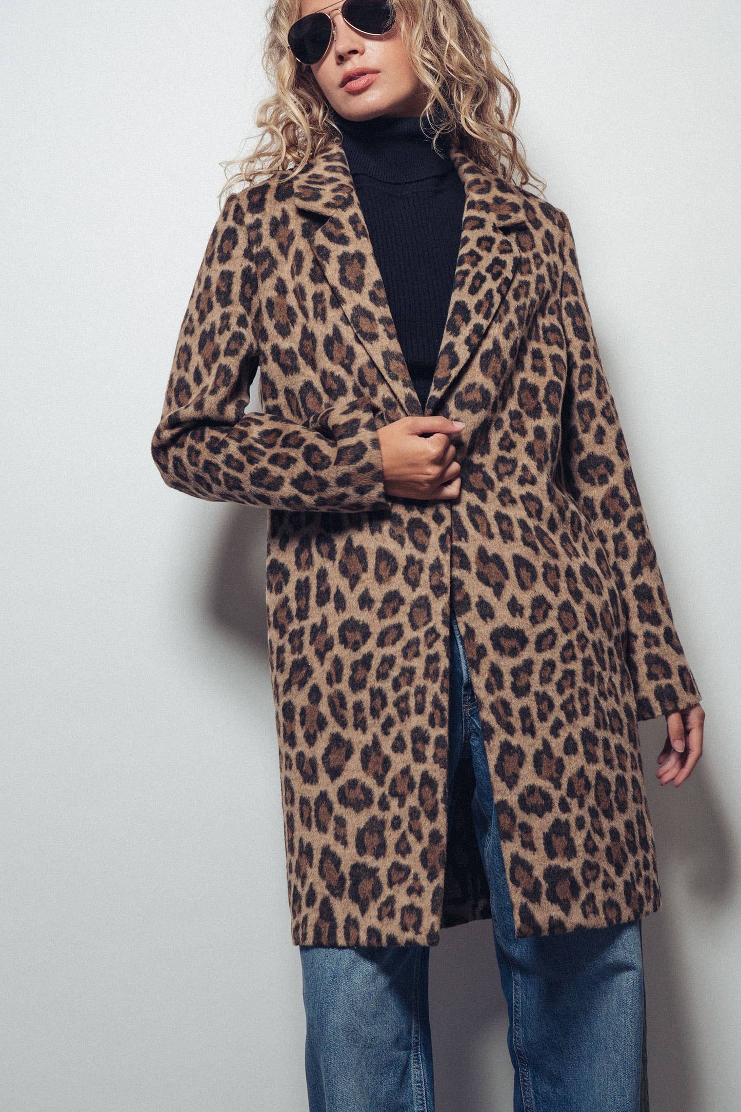 Leopard Oversized Coat