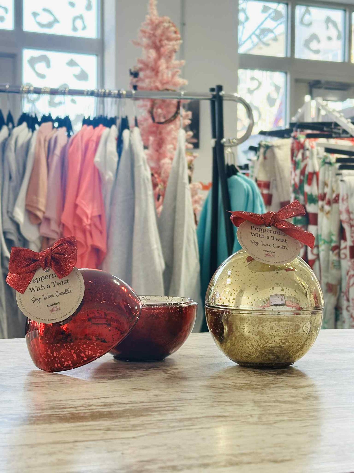 Peppermint with a Twist Candle