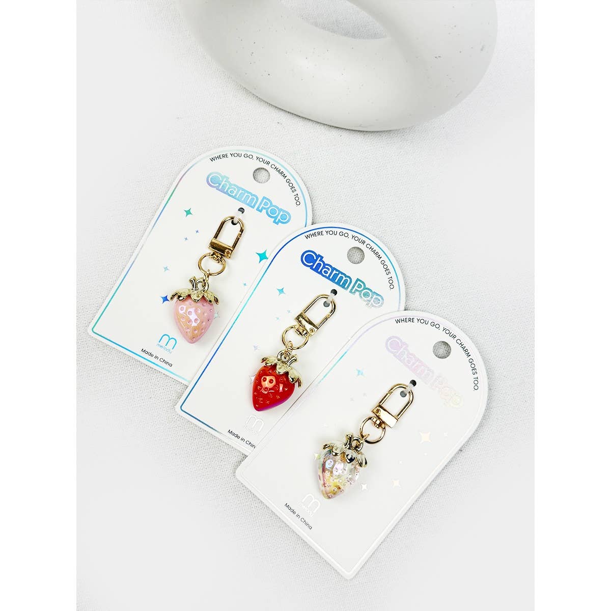 Strawberry Key Charm