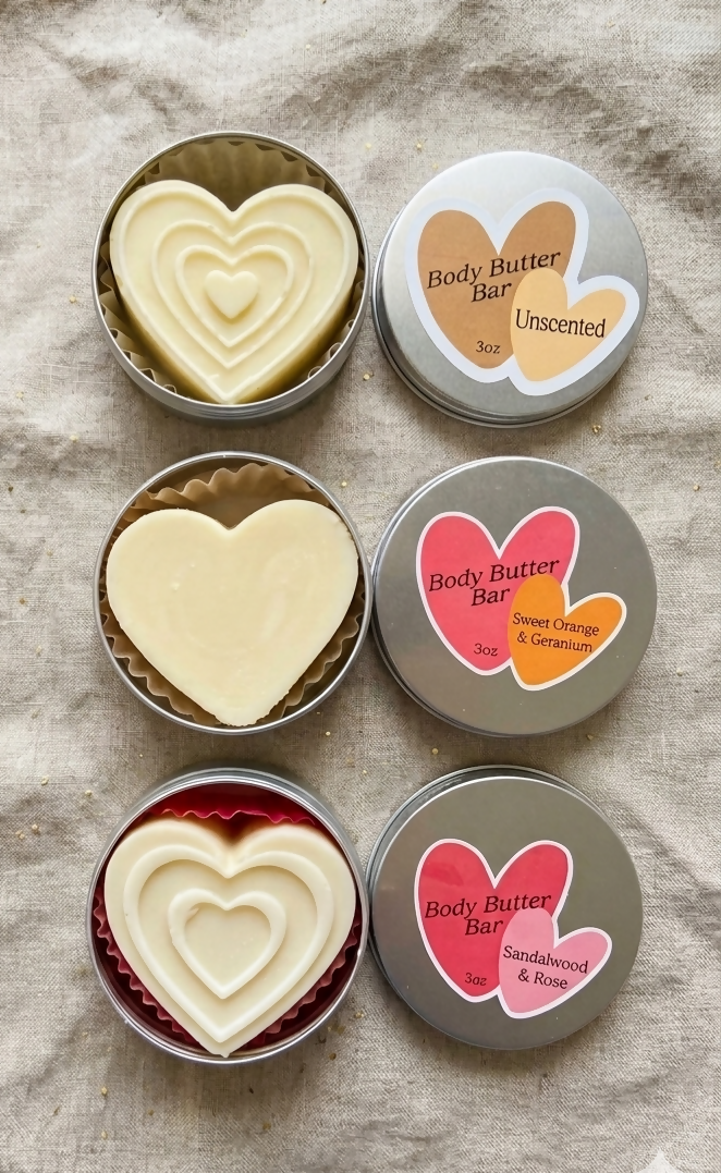 Body Butter Bar - Sweet Orange & Geranium