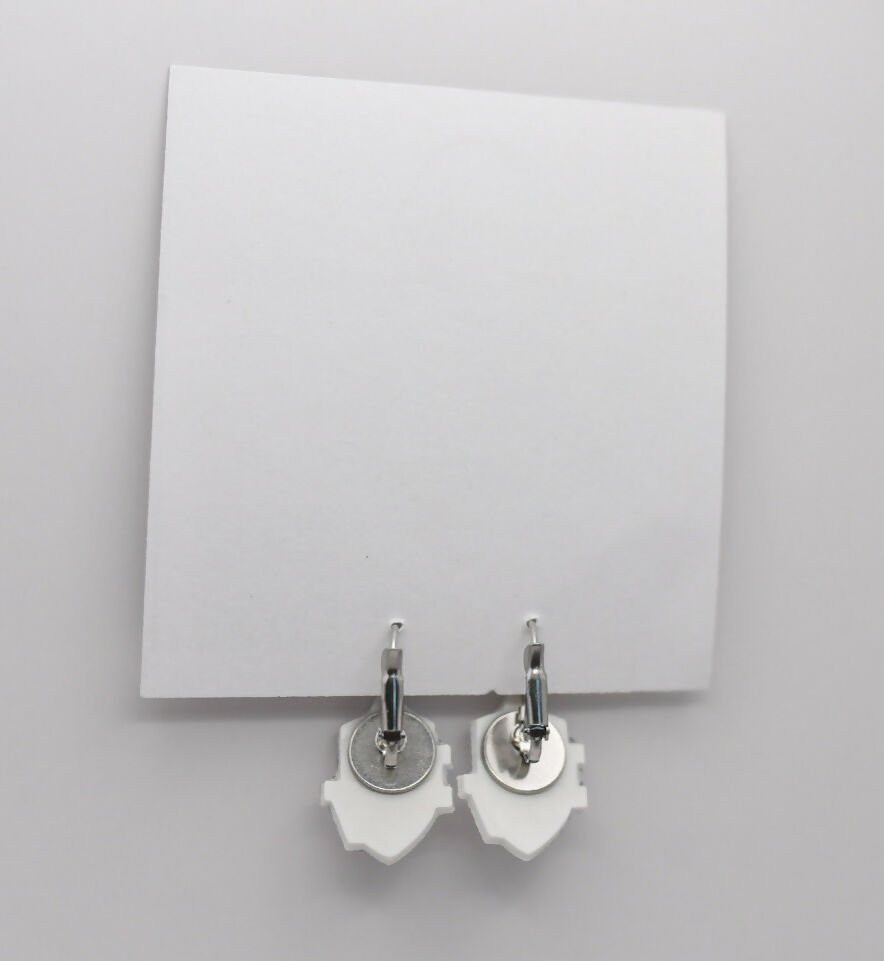 Belleville West High School Logo Dangle Earrings