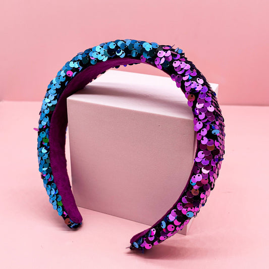 Reversible Sequin Headband