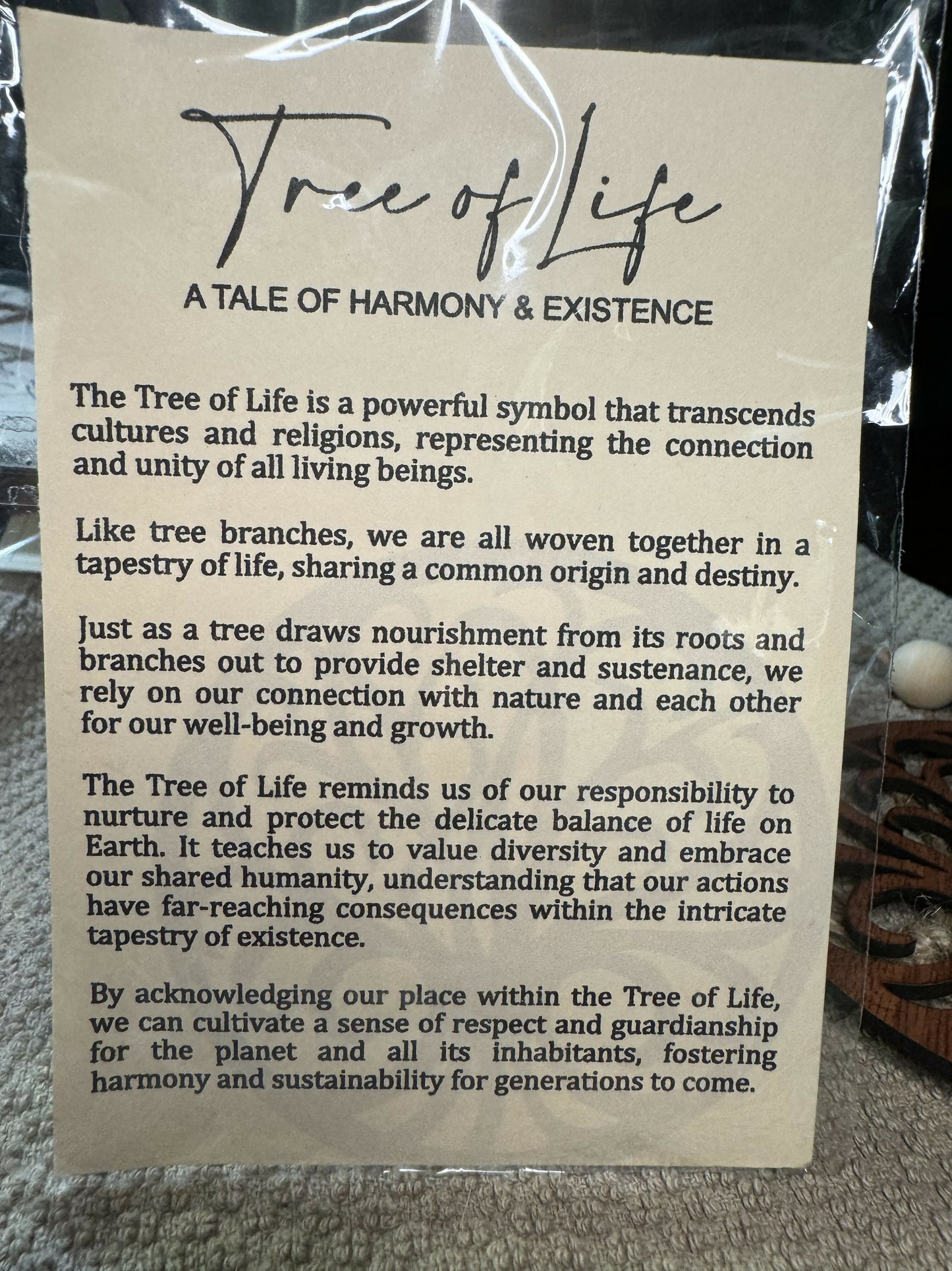 Tree of Life - a tale of harmony & existence