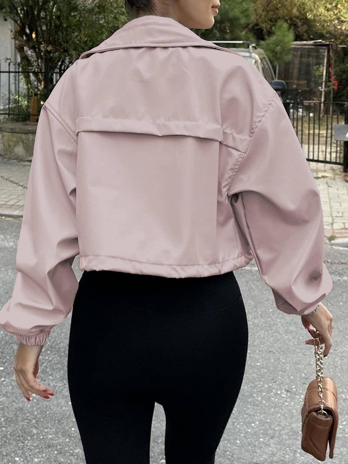 Cropped Windbreaker