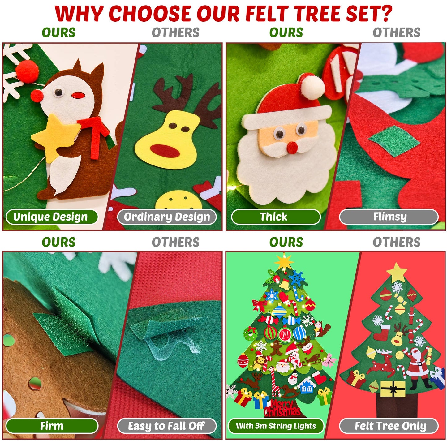 DIY Felt Christmas Tree