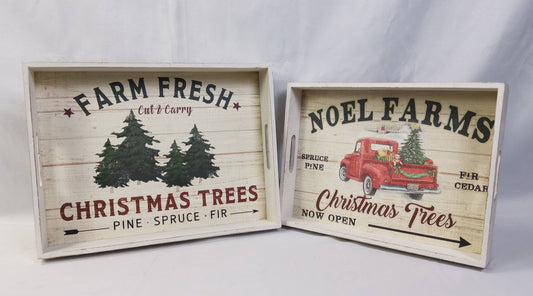 Noel Farm Trays