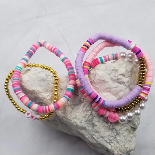 Set of 5 Friendship bracelets