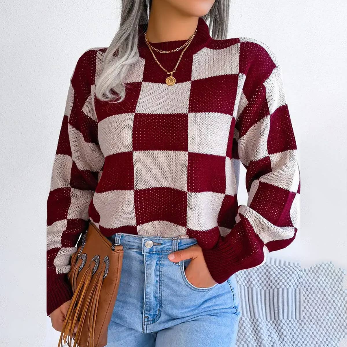 PATCHWORK SWEATER