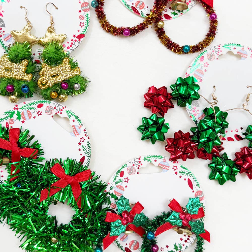 Festive Christmas Earrings