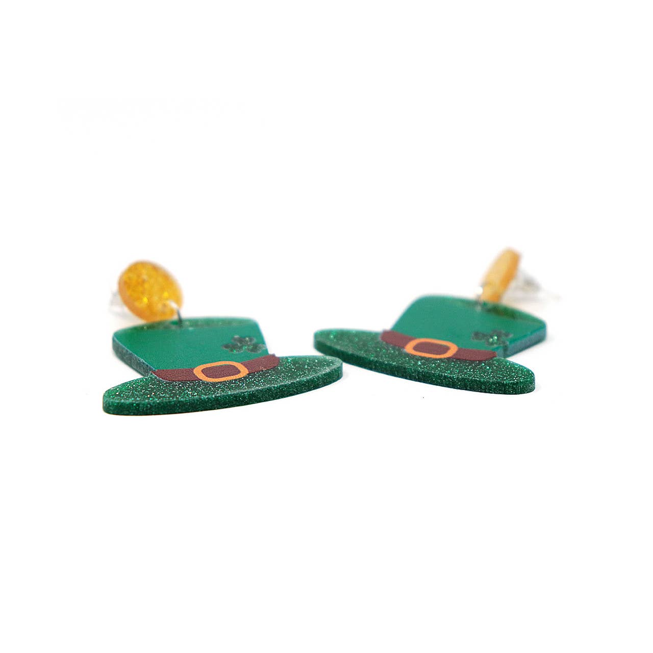 Leprechaun Hat Earrings