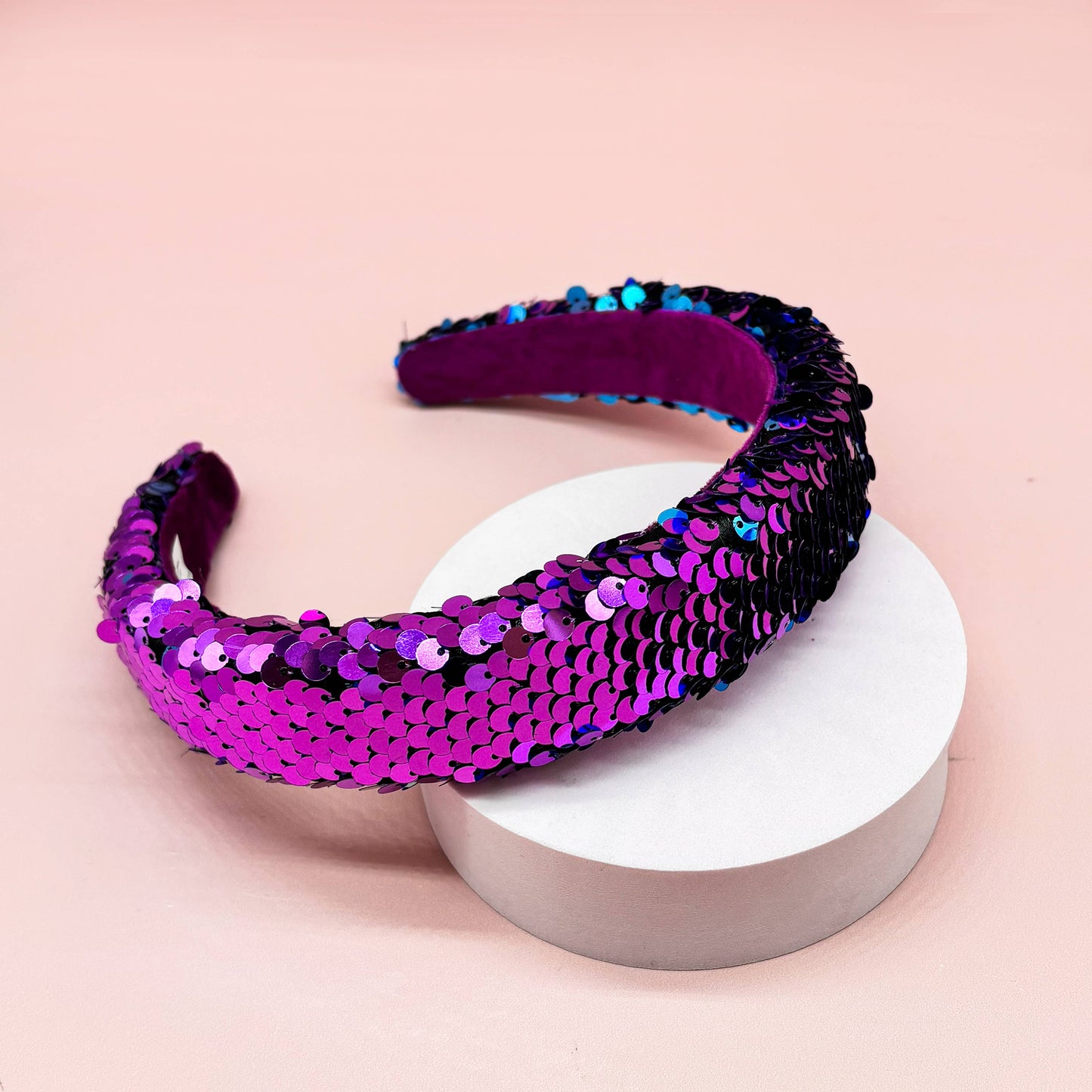 Reversible Sequin Headband