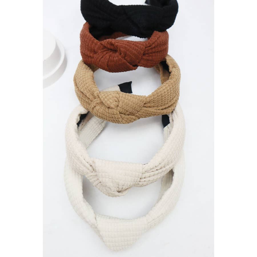 Waffle Knotted Headband