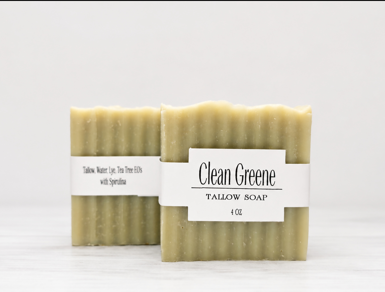 Tallow Soap- Clean Greene