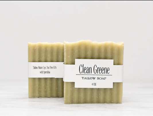 Tallow Soap- Clean Greene