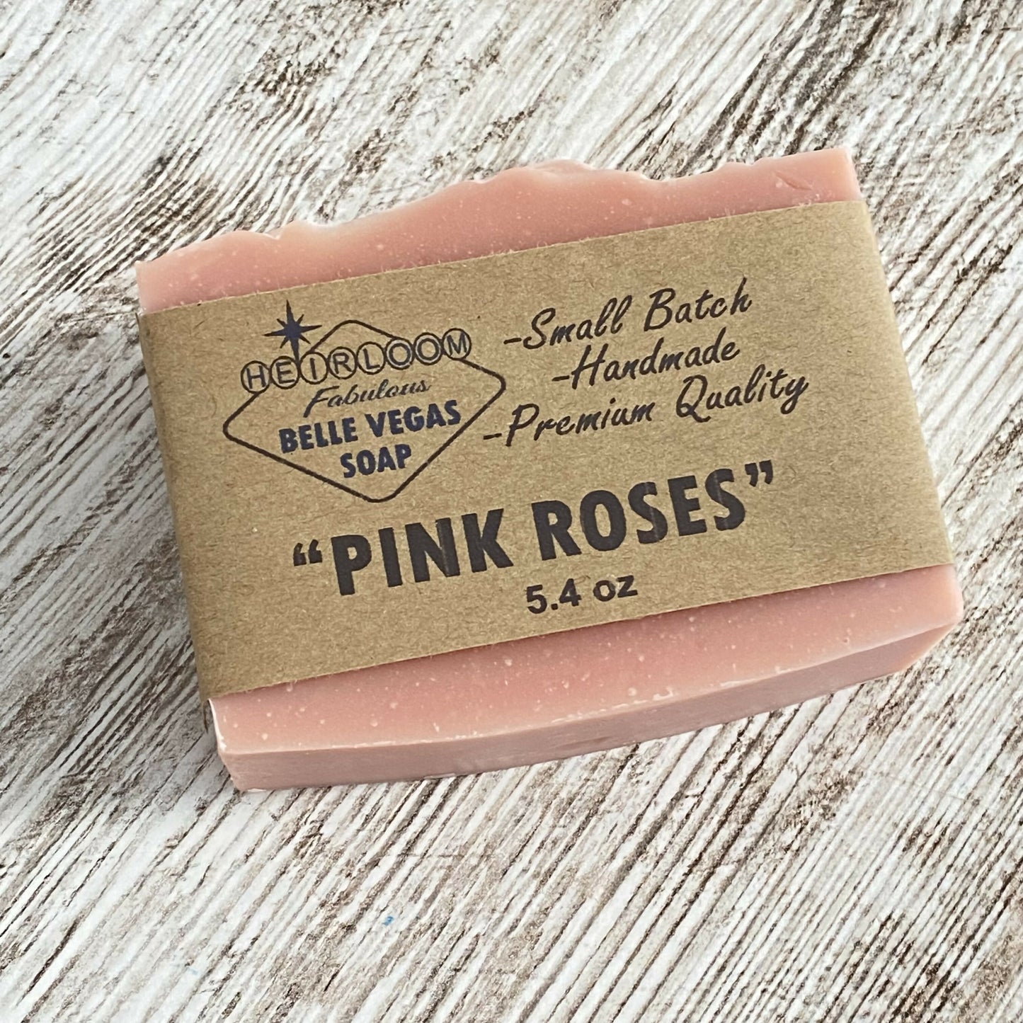 Pink Roses Handmade Soap
