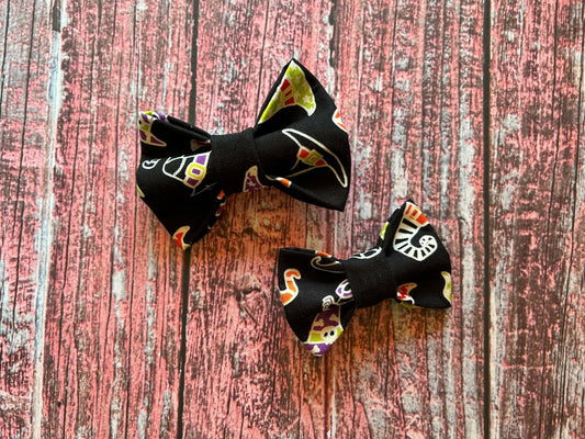 Over The Collar Bow-Tie Witches