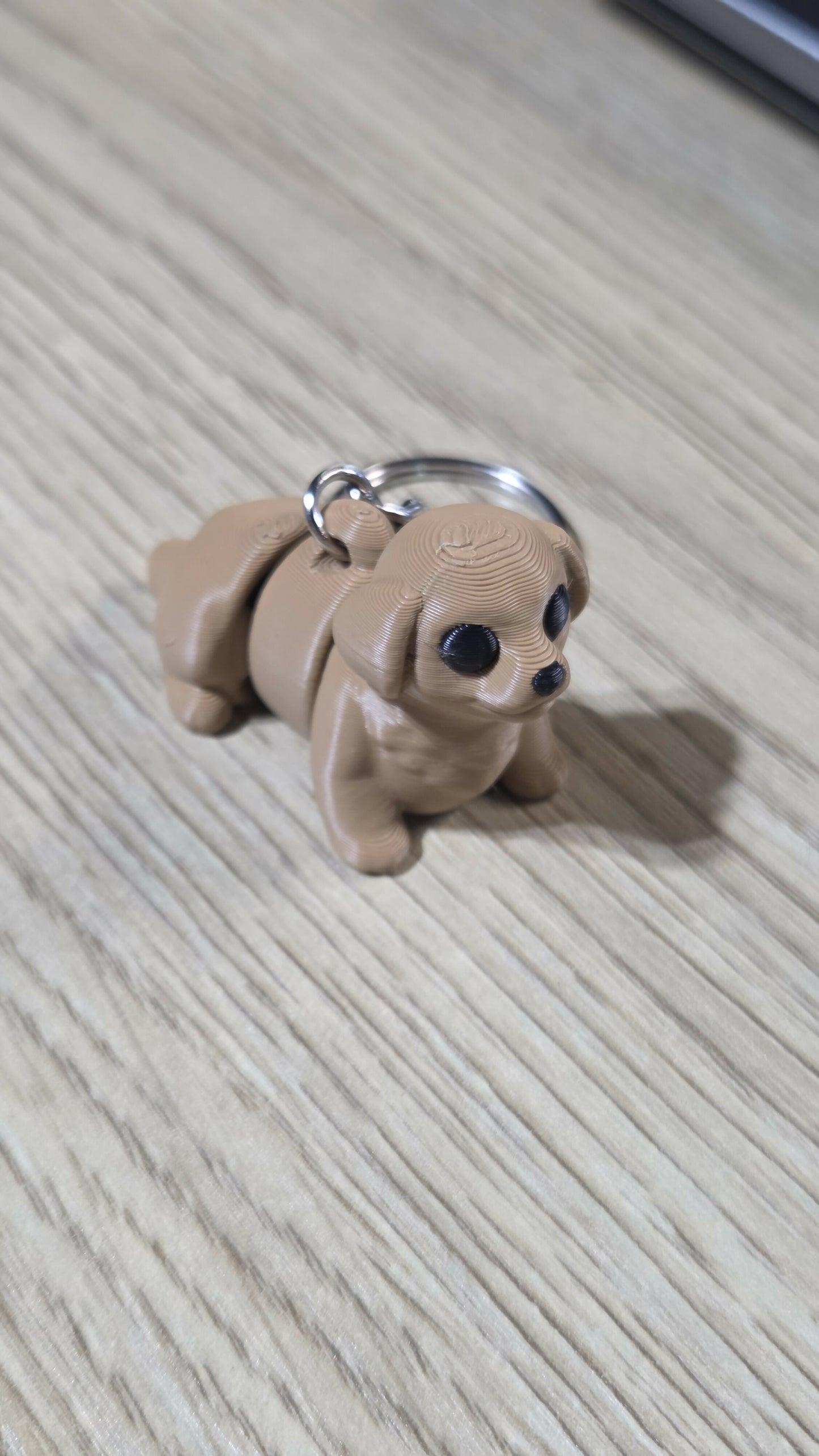 Golden Retriever – Articulated Fidget Keychain