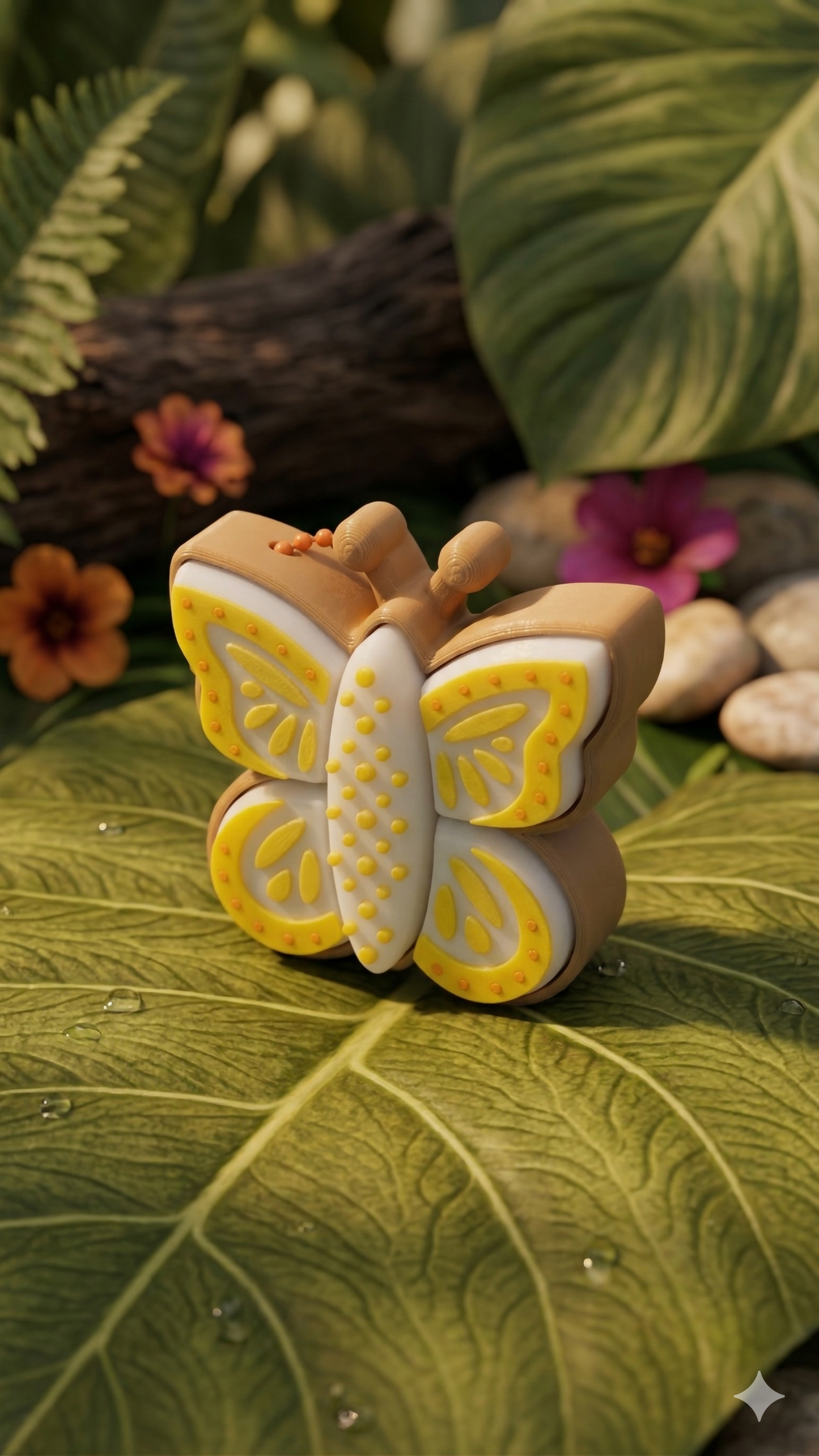 Butterfly 5-Way Fidget Clicker