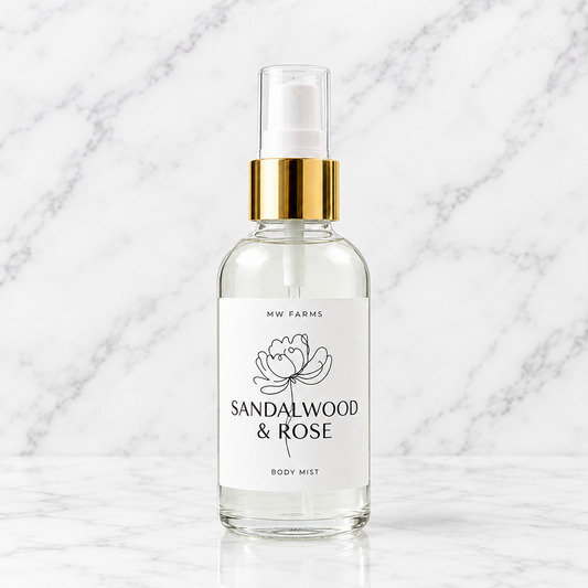 Sandalwood & Rose Body Spray