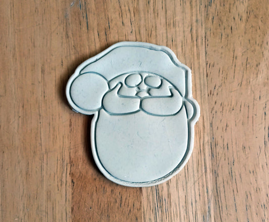 Santa Christmas Cookie Cutter Set (2-Piece)