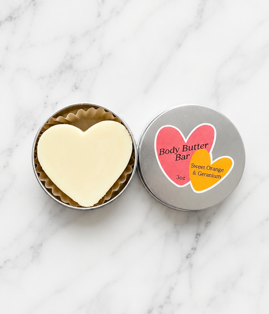 Body Butter Bar - Sweet Orange & Geranium