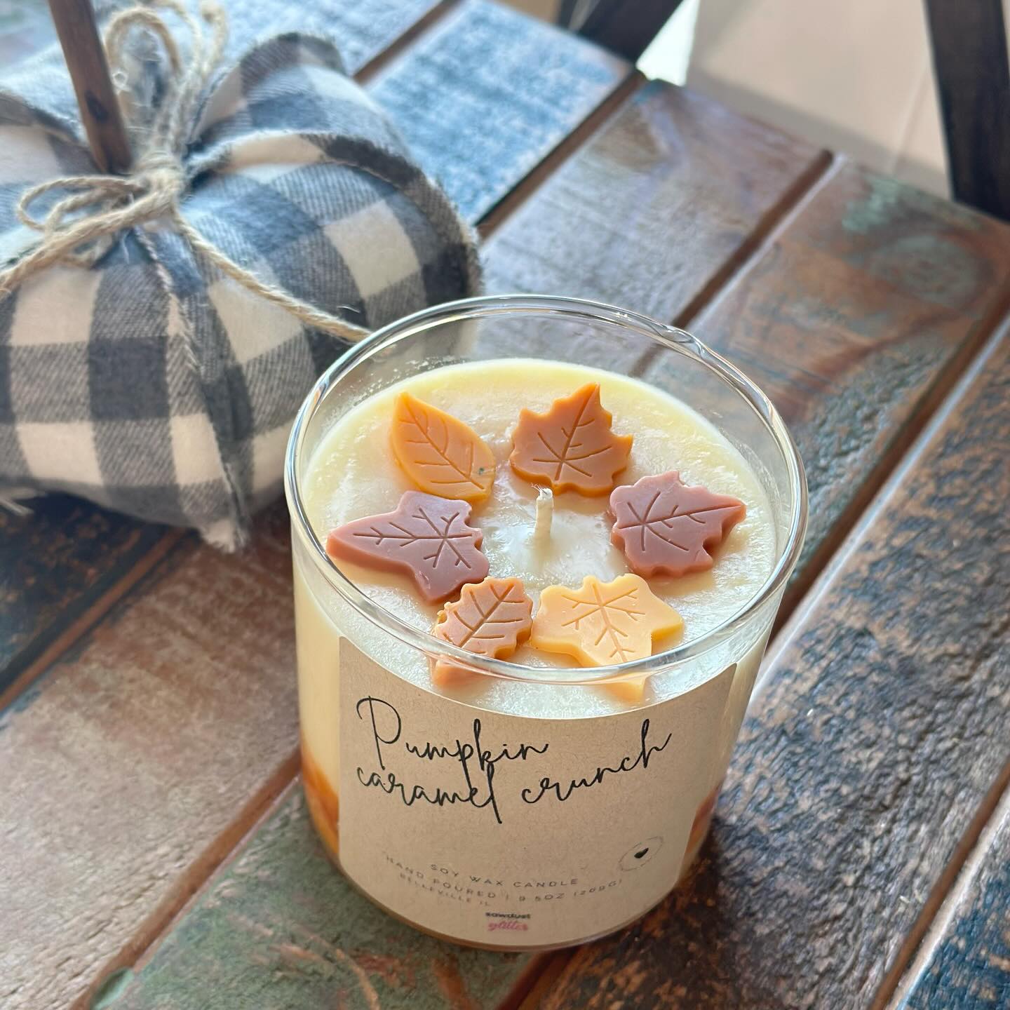 Pumpkin Caramel Crunch Soy Candle