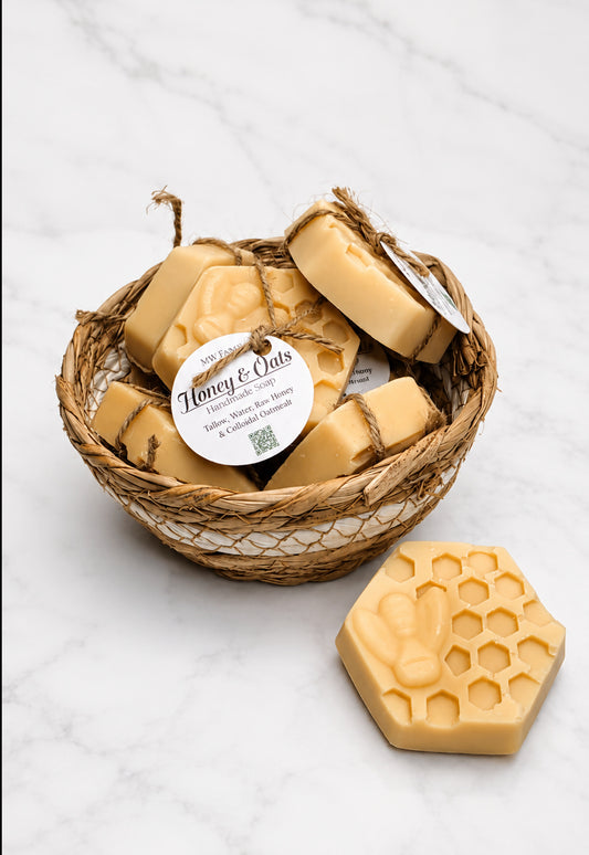 Honey Comb Honey & Oats Soap