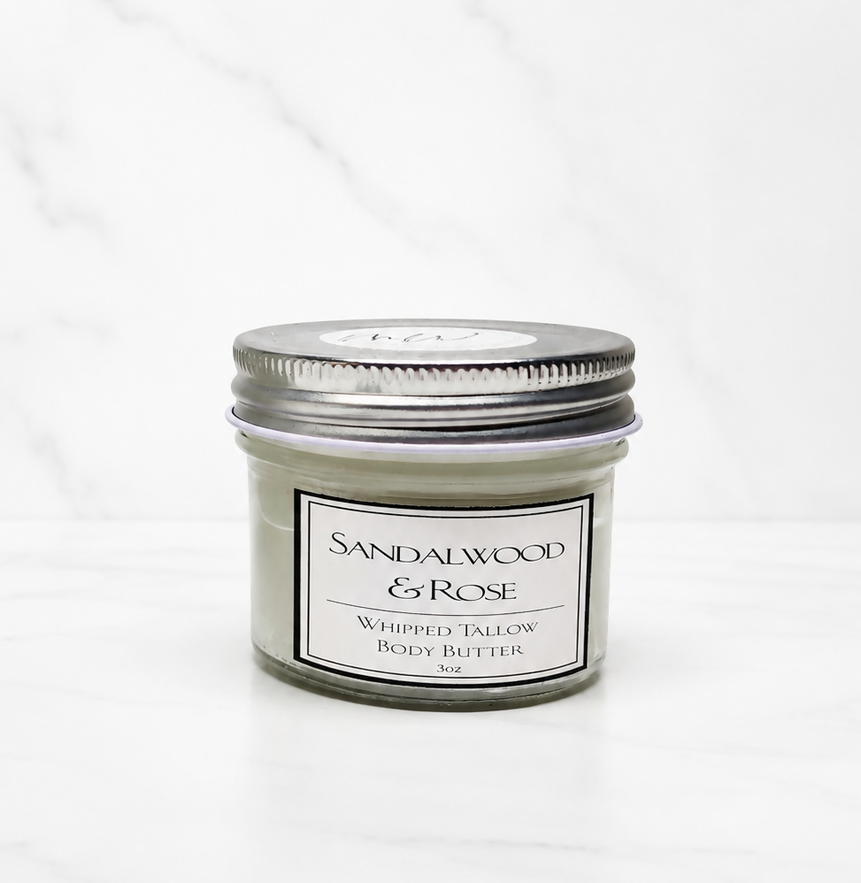 Sandalwood Rose Tallow & Shea Body Butter