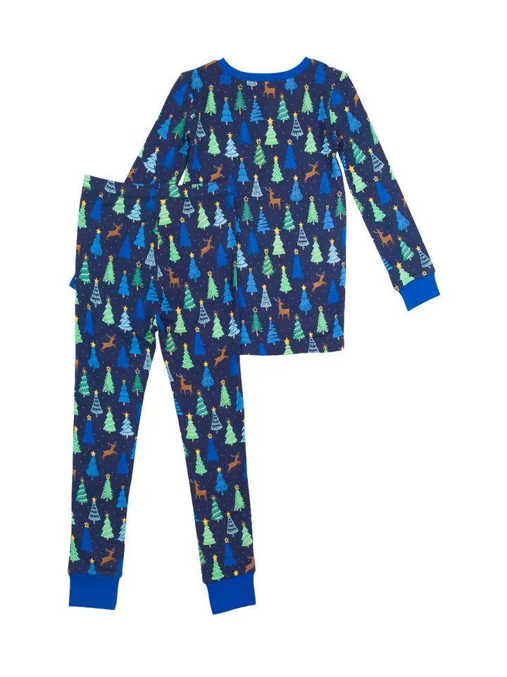 merry blue pines two piece back