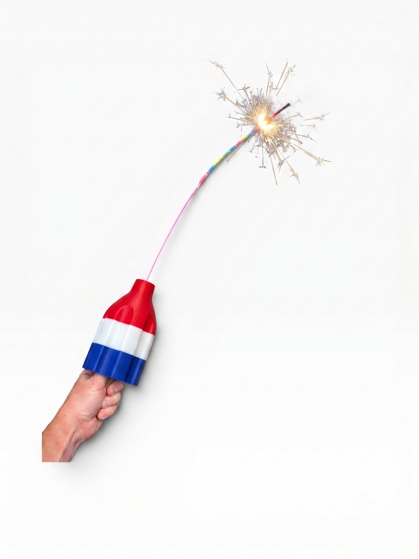 Sparkler Pop: 3D Printed Sparkler Holder
