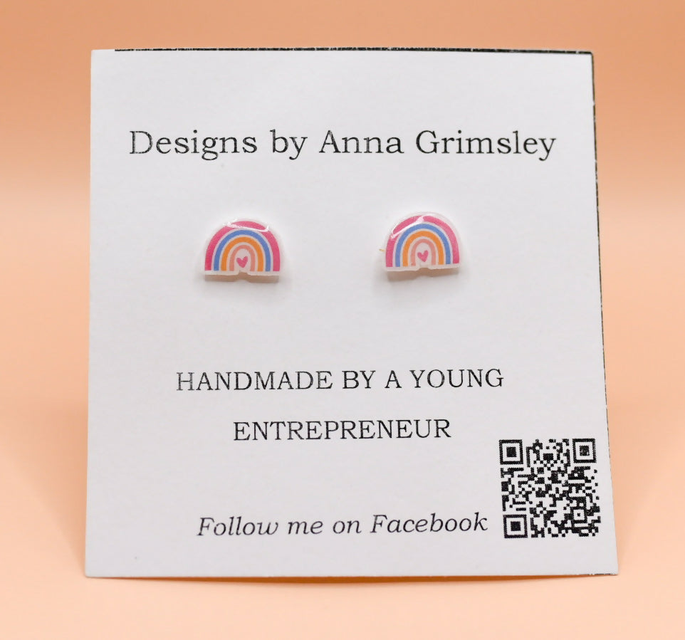Adorable Rainbow Earrings