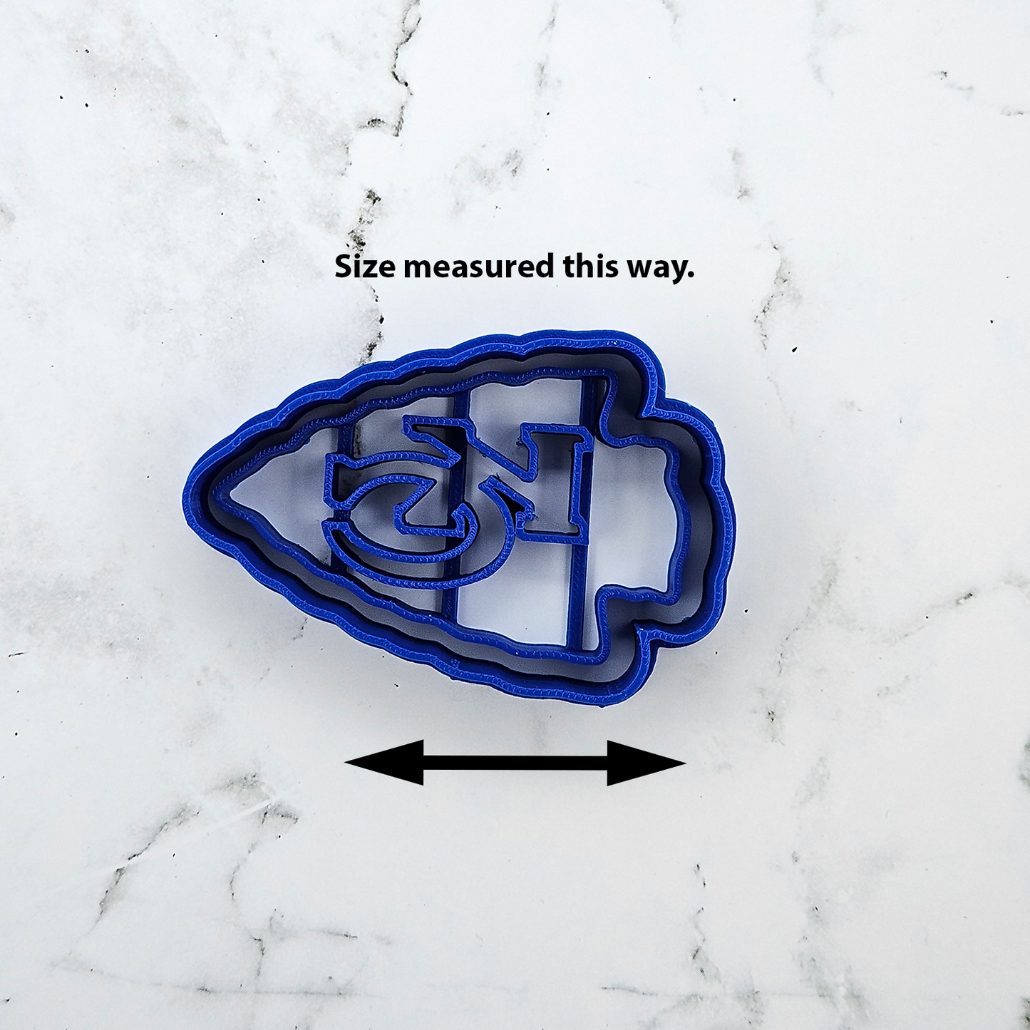 KC Football Cookie Cutter Set (2-Piece)