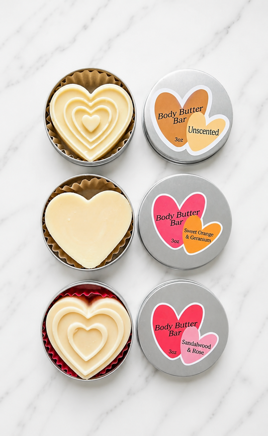 Body Butter Bar - Sweet Orange & Geranium