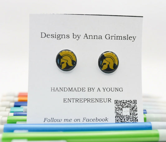 St James Catholic School Logo Earrings
