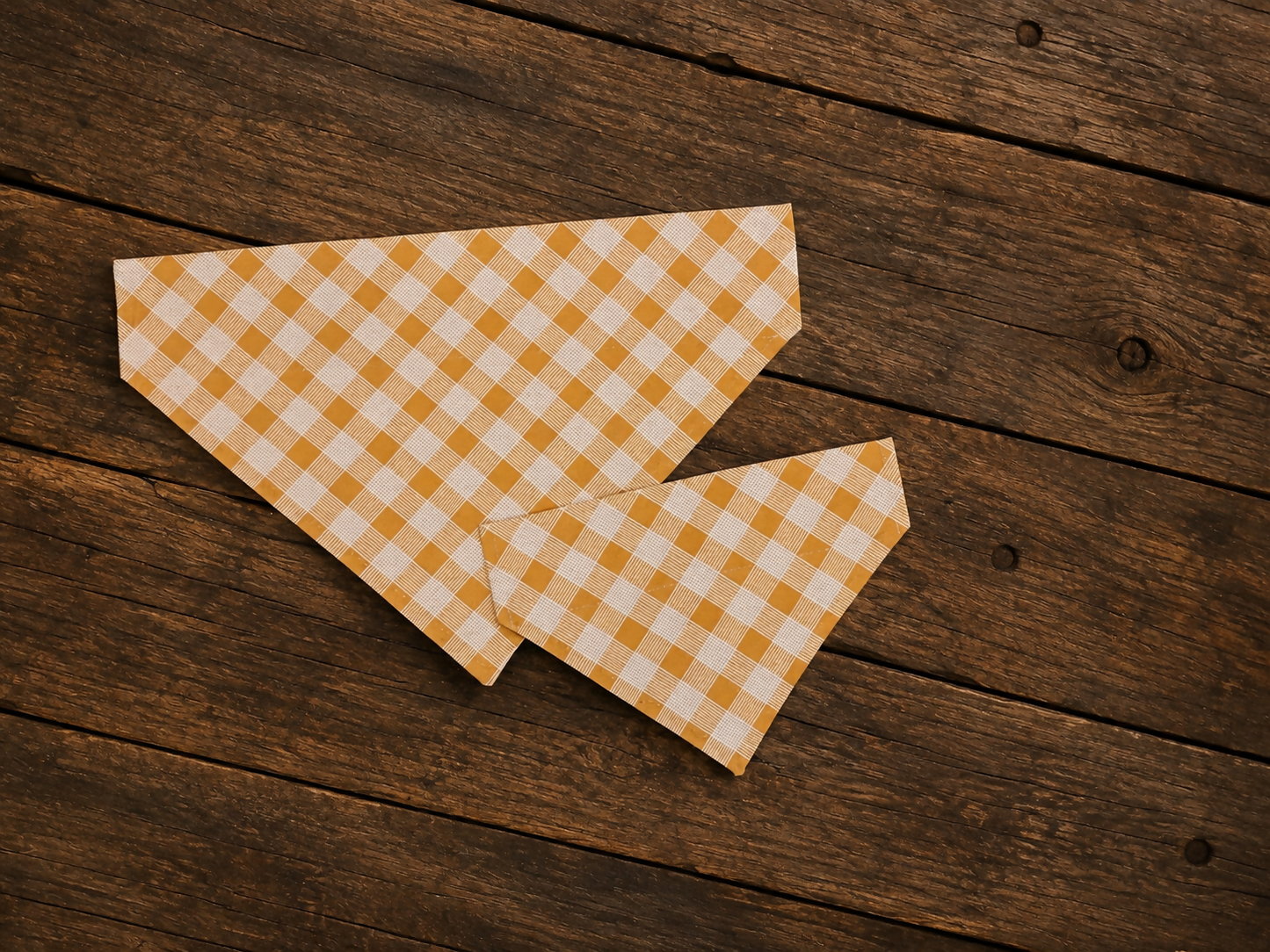 Over the collar bandana Fall Checkers