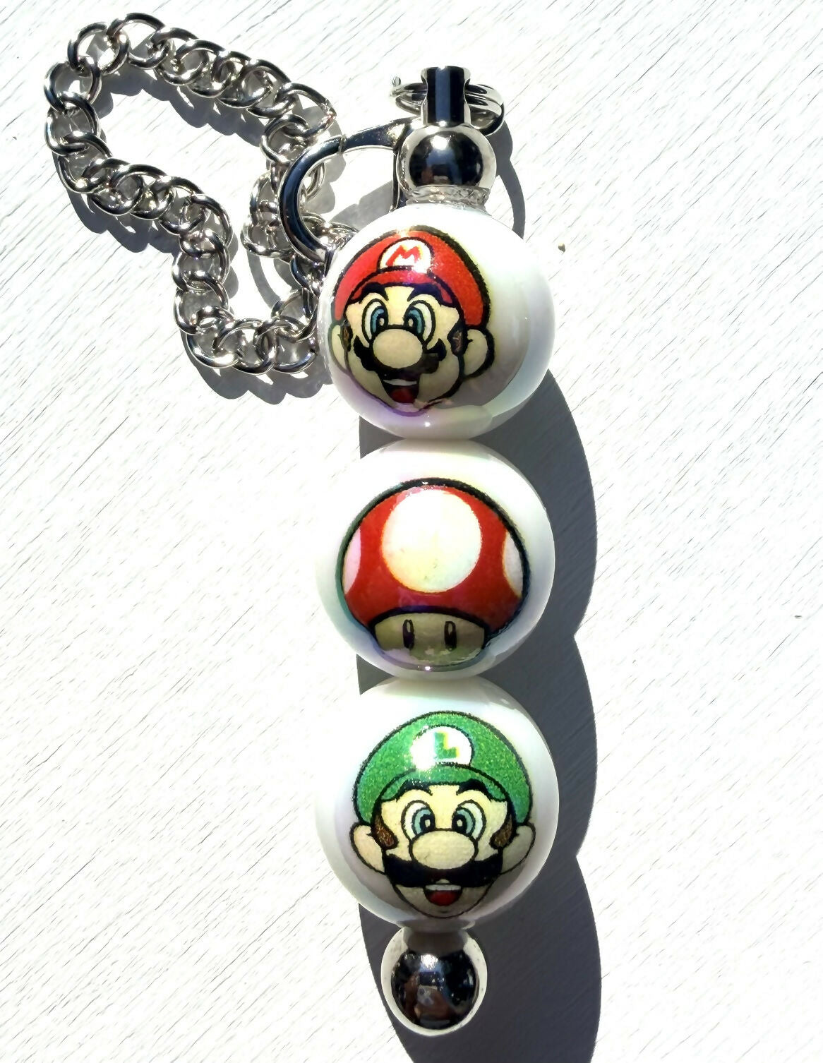 Mario Character Mix Tumbler/Bag Charm