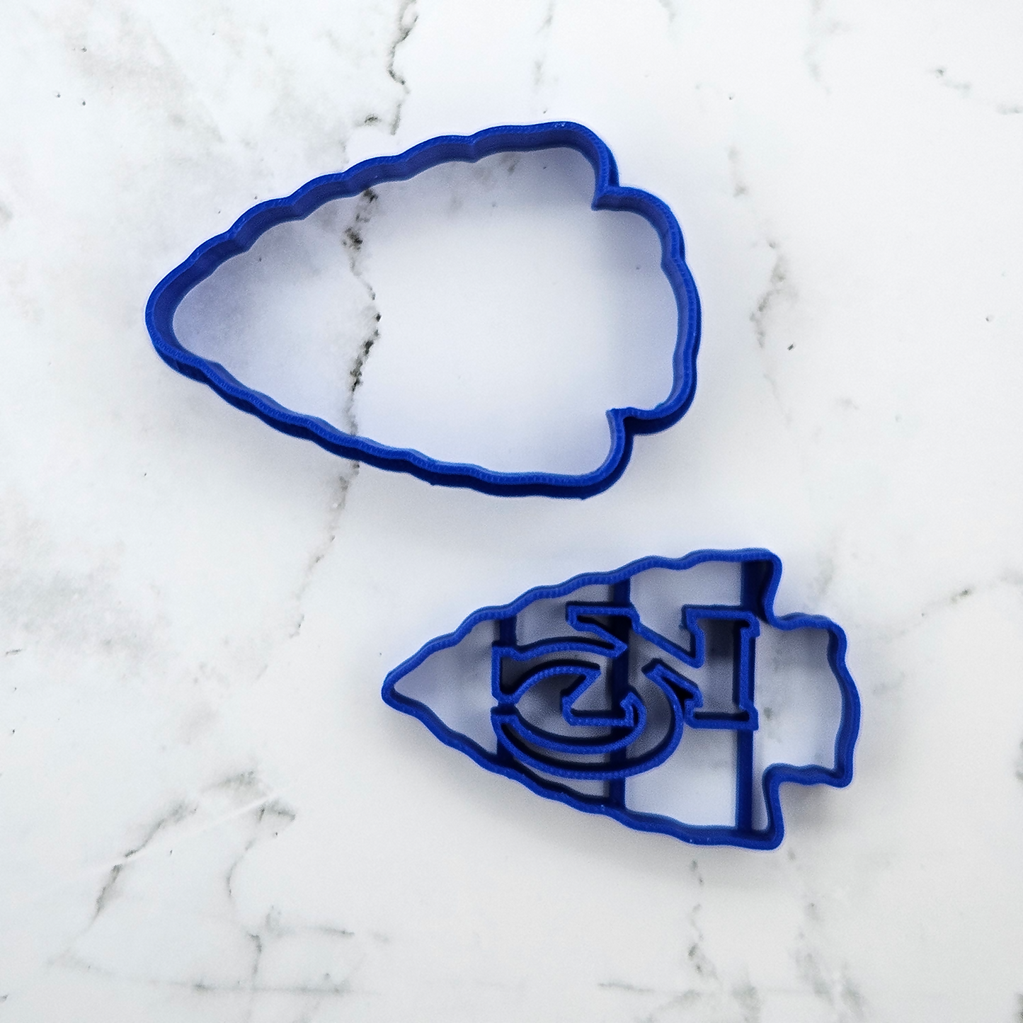 KC Football Cookie Cutter Set (2-Piece)