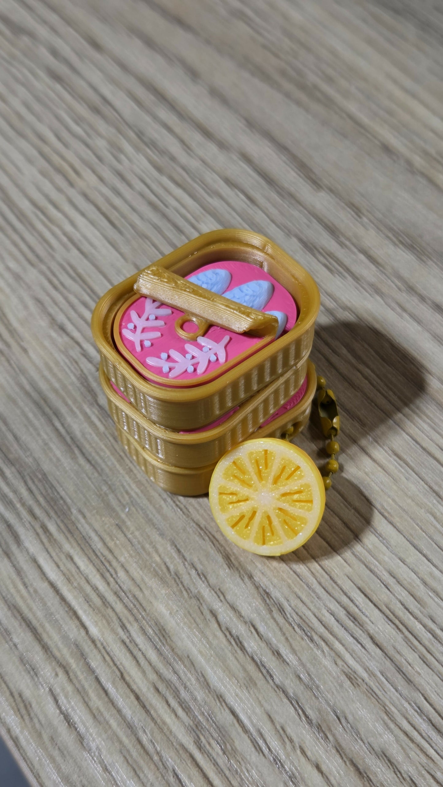 Sardine Can – Pressable Fidget Keychain
