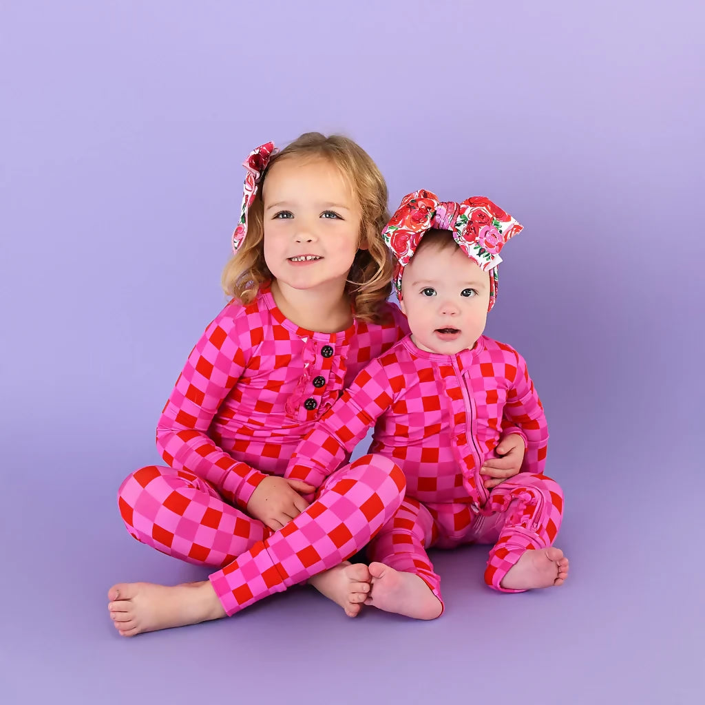 sydney pink two piece set models