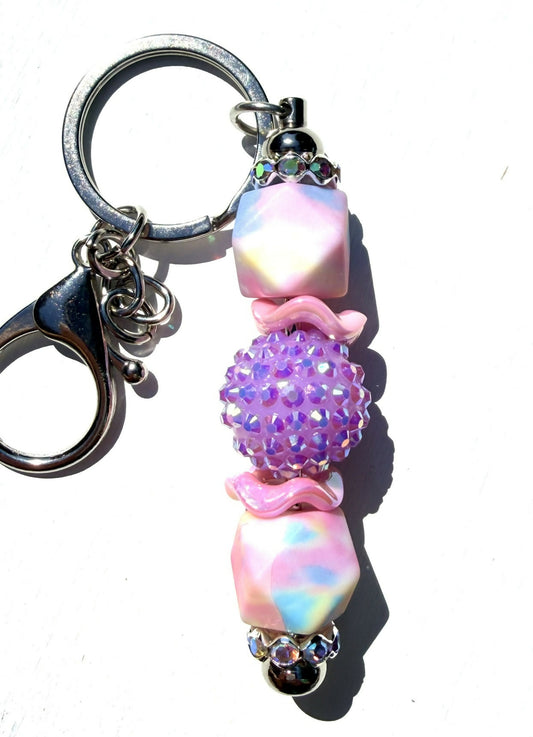 Tie Dye Keychain